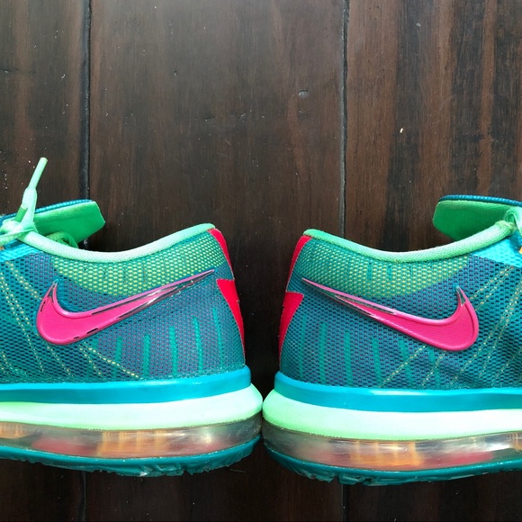 Nike Men's KD VI Elite 'Hero Pack' Turbo Green/Vivid Pink/Nightshade 642838-300 - Picture 10 of 15